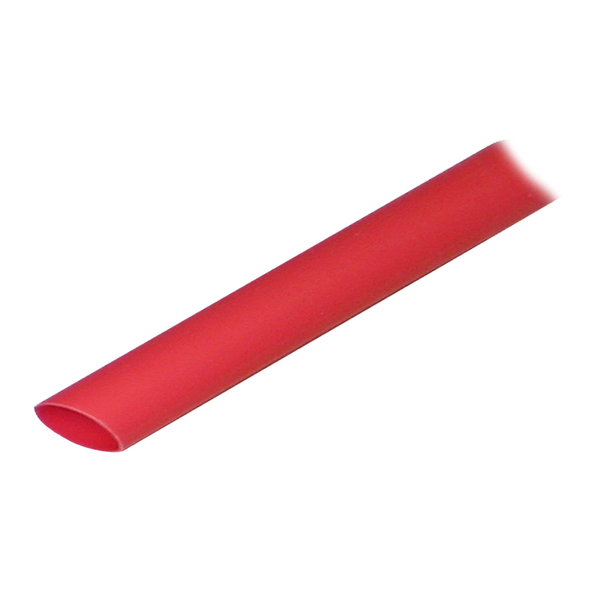 Ancor Adhesive Lined Heat Shrink Tubing (ALT) - 1/2" x 48" - 1-Pack - Red 305648